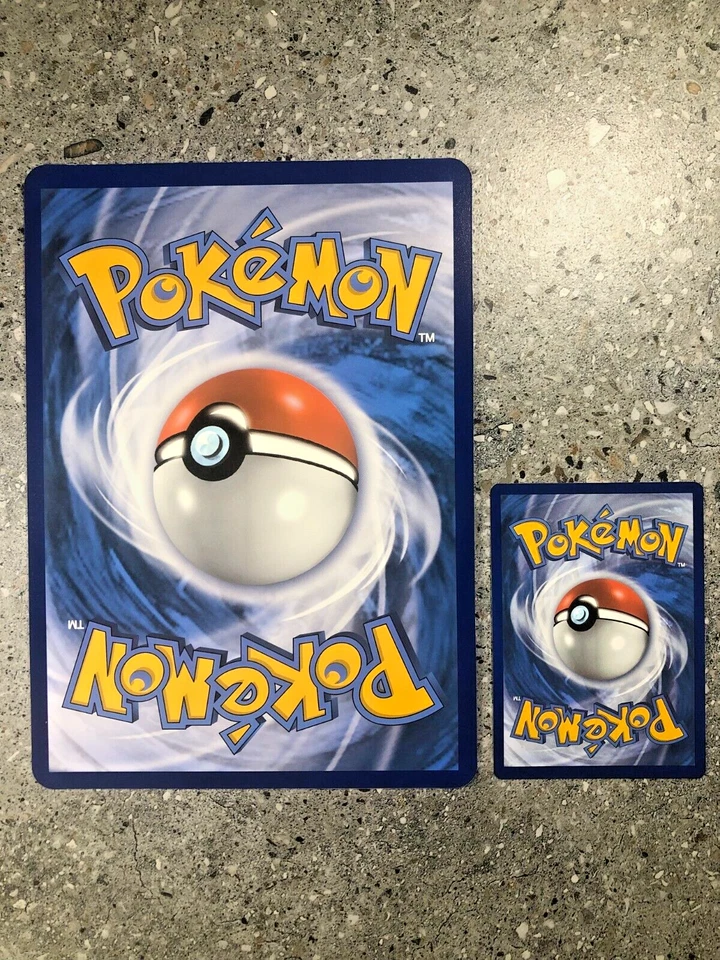 Pokemon TCG Cards Pikachu VMAX SWSH286 Black Star Promo JUMBO / OVERSIZE - Image 2 of 2