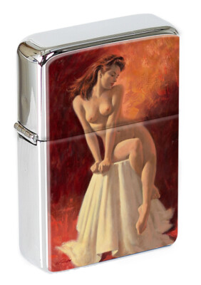Misty Pin-up Mädchen Flip Top Feuerzeug