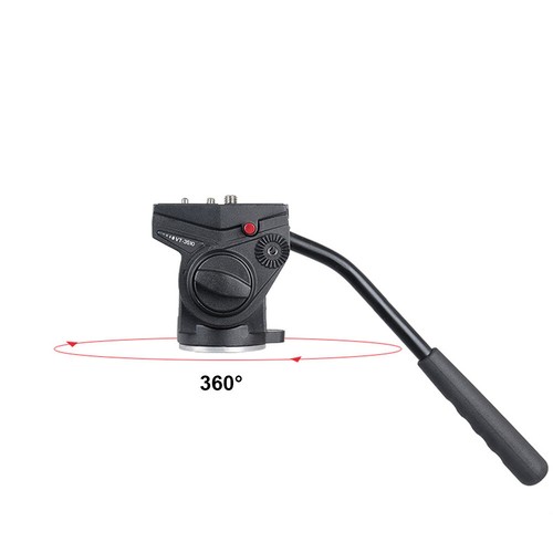 Professional Video Tripod Fluid Head for Compact Camera Tripod VT3510 Heavy Duty - Picture 8 of 9