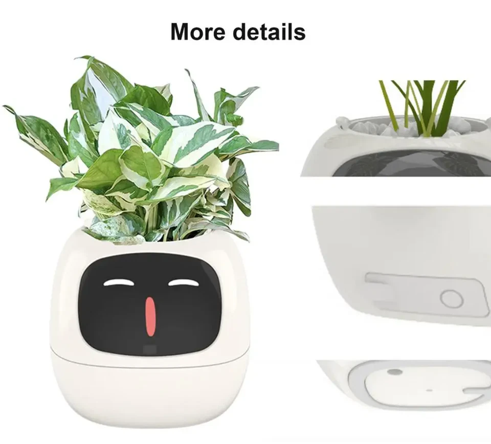 🌿 Embrace Plant Parenthood: AI-Powered Smart Planter for Your Plants! 🌱 yellow - Image 4 of 4