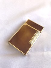 S.T Dupont Lighter Line 2 Laque De Chine Orange Pattern Serviced