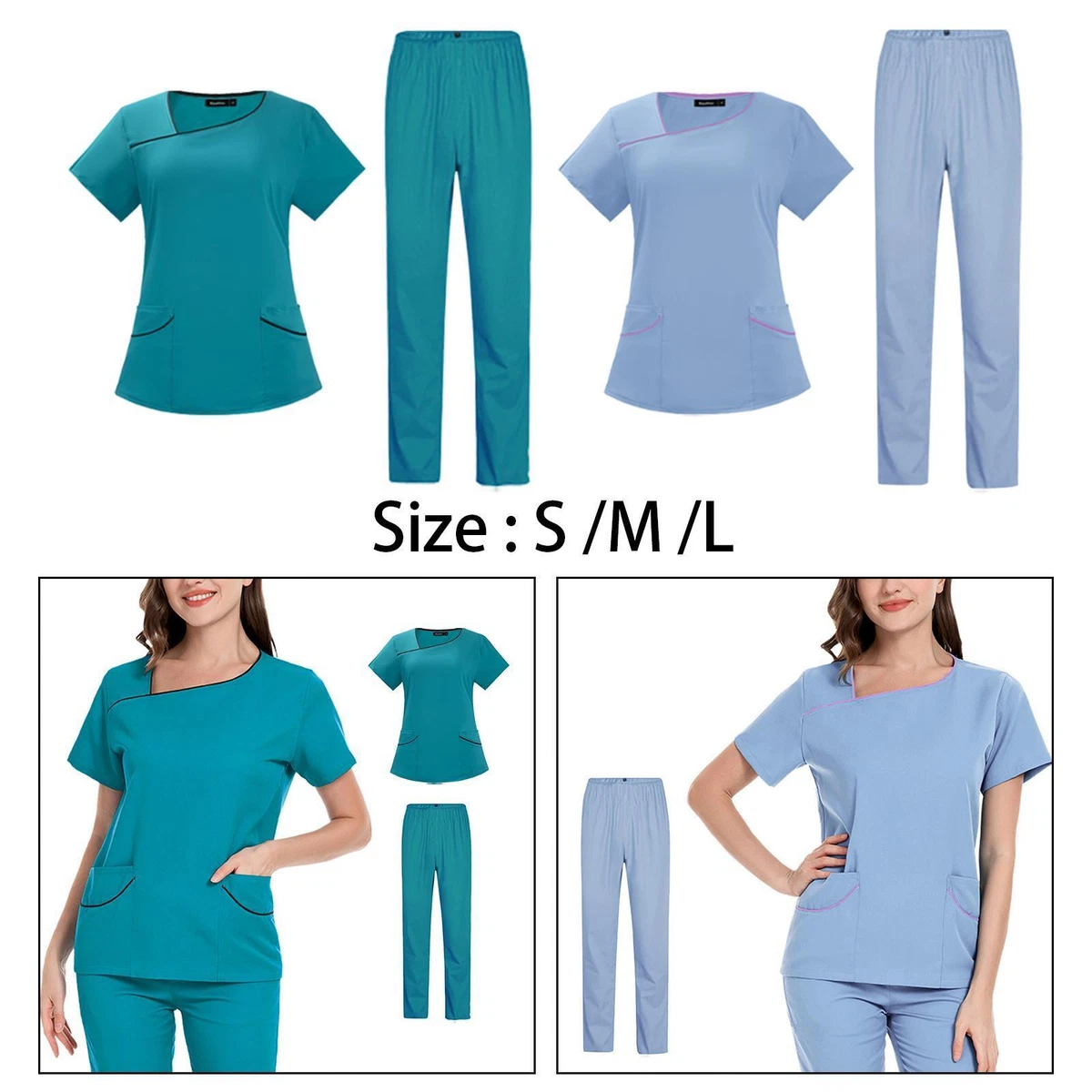 Women s clothing sets thin workwear for pet shop