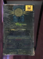 1996 Classic Race Racing Series 1 One CR Car Trading Card Set Wax Pack Box
