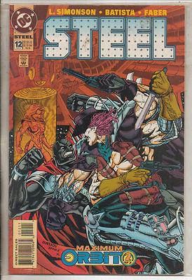 DC Comics Steel #12 February 1995 Maxima NM