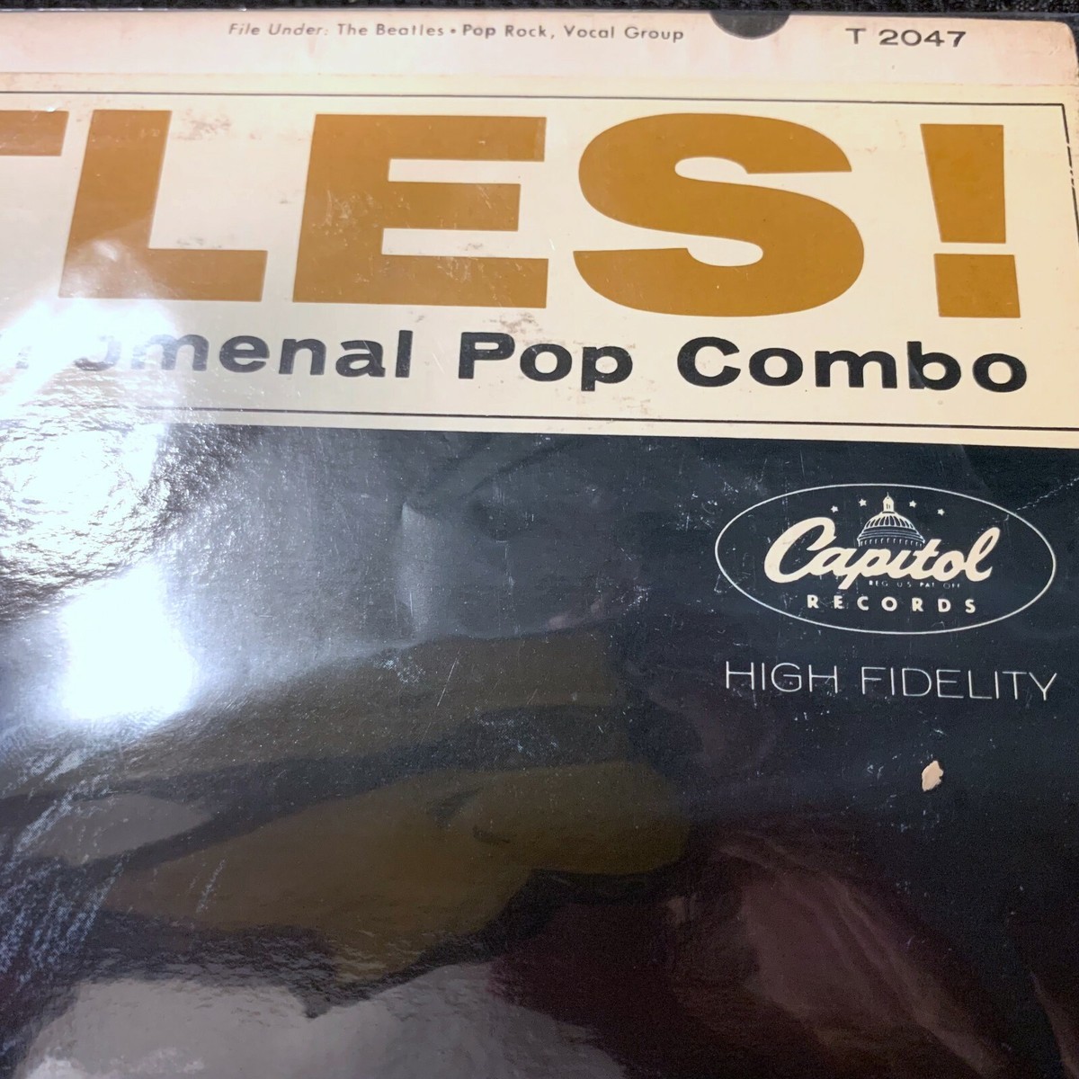 Meet The Beatles! Iconic 1st Album 1964 Mono LP #T 2047 w Bonus