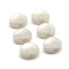6Pcs Guitar Tuners Machine Head Tuning pegs White Pearl Small Ellipse Buttons
