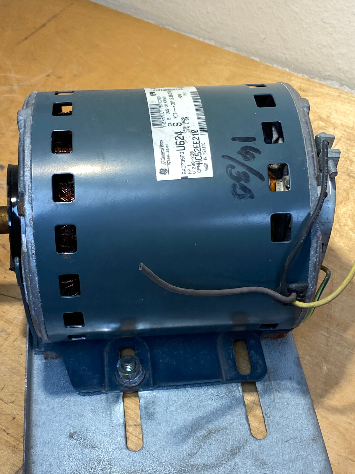 GE 1 HP HVAC Electric Motor 5KCP39PG U624 S eBay