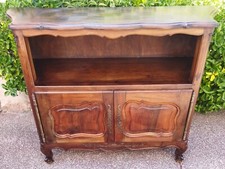 Louis XV style solid walnut chest, cellar dessert 20th century
