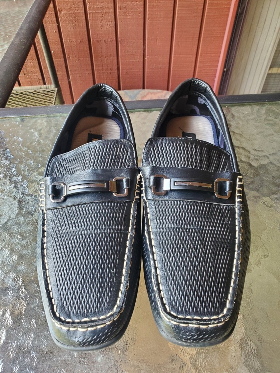 Madden men’s M – doller  metal horse bit driver loafer,  textured uppers size 10 Steve Madden Men main image 3