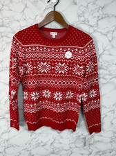 Holiday Lane X Macys Boys Sweater sz L Christmas NEW  G137