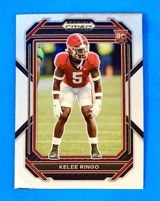 2023 Panini Prizm Draft Picks Football Kelee Ringo RC #176 Georgia ...