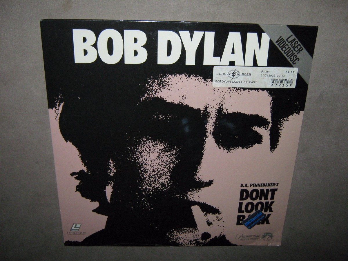 BOB DYLAN Dont Look Back 1967 RARE SEALED LASERDISC D.A.