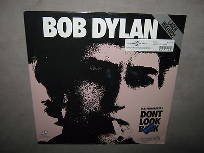 BOB DYLAN Dont Look Back 1967 RARE SEALED LASERDISC D.A.