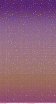 Gem Stones Multi Lilac/Orange - Riley Blake Cotton Fabric