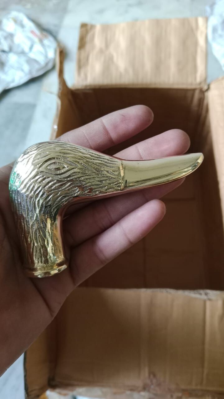 Collectable Handmade Solid Brass Swan Designer wa… - image 4