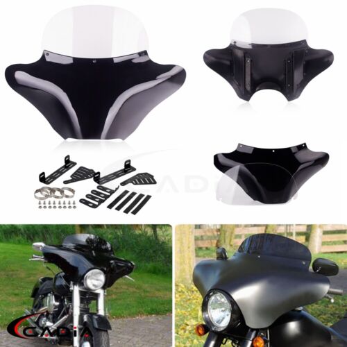 Batwing Fairing Windshield For Yamaha Dragstar V-Star Kawasaki Vulcan VN 750 900