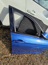 BMW F30 F31 3 SERIES M SPORT FRONT DRIVER DOOR BLUE BREAKING PARTS