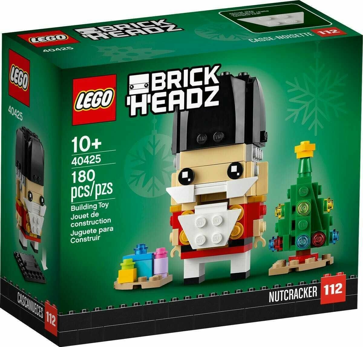 LEGO BrickHeadz 40425 Nutcracker BRAND NEW SEALED Rare Hard to