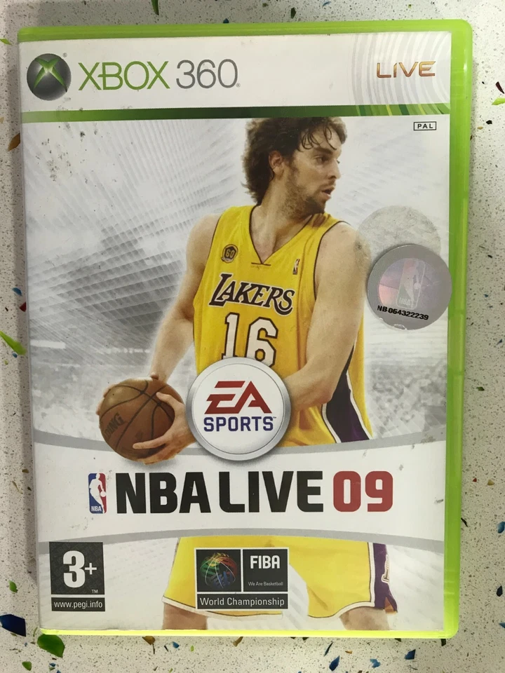 NBA Live 09 Pau Gasol - Juego Xbox 360 Edicion España PAL - 3T, foto 1 de 3