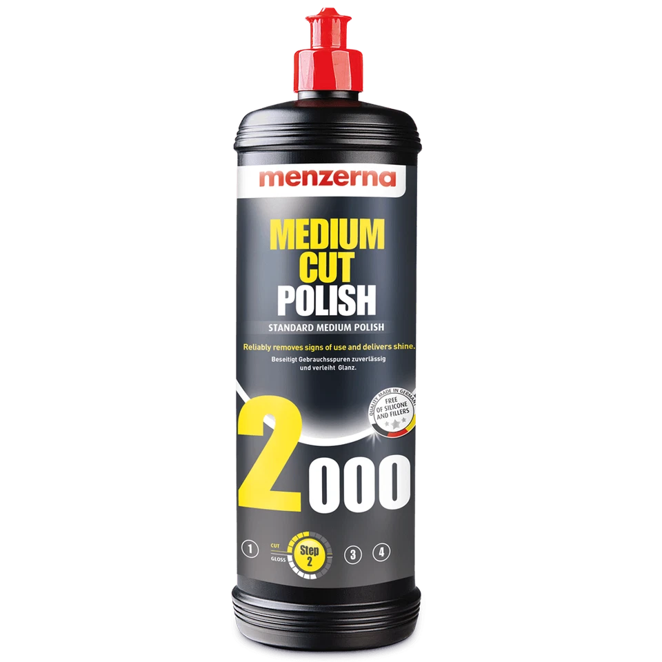 Menzerna Medium Cut Polish 2000 - 250 ml Polish de voiture Autopolitur S