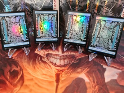 MTG - Phyrexia All will be one - 4 Basic Lands island Insel *phyrexianisch/Foil*