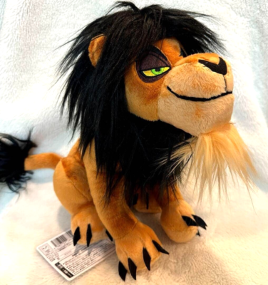 Disney Lion King Big Plush Doll Stuffed Toy 29cm Scar Furyu 2024