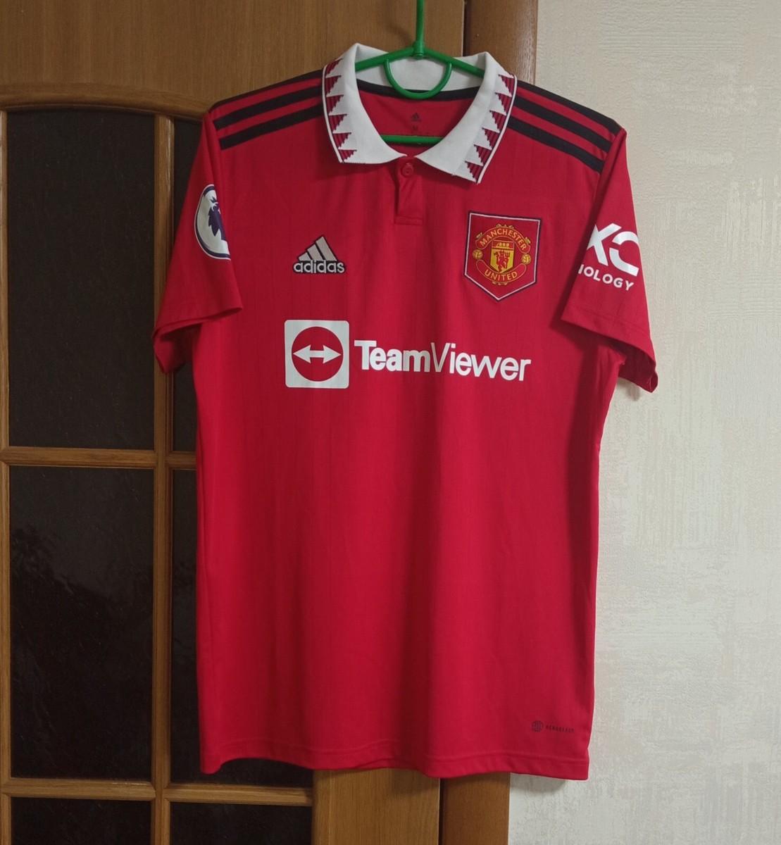 Manchester United 2022-2023 Home Red Jersey Adidas Size M | eBay