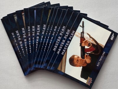 James Bond Villains & Henchman, Masterplan Complete Chase Card Set #MP1-15