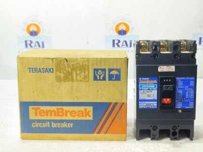 TERASAKI TEMBREAK XS100NB 3POLE 50A CIRCUIT BREAKER WITH 200-480V AC SHUNT TRIP