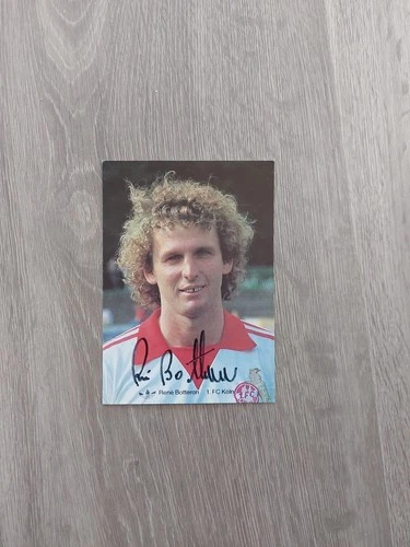 Autograph postcard autograph card René Botteron 1980/81 1st FC Cologne 