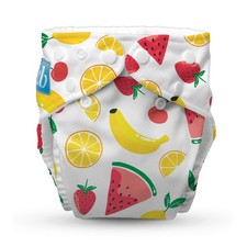 Charlie Banana 1 Pack Reusable Adjustable Cloth Diaper, One Size - Banana Fiesta