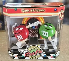 M&M's Rockin Cafe Candy Dispenser New In Box - NO CANDY