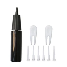 CORECISE Hand Air Pump,Two-Way Hand Yoga Ball Pump, 9 Inch Double Action Hand...