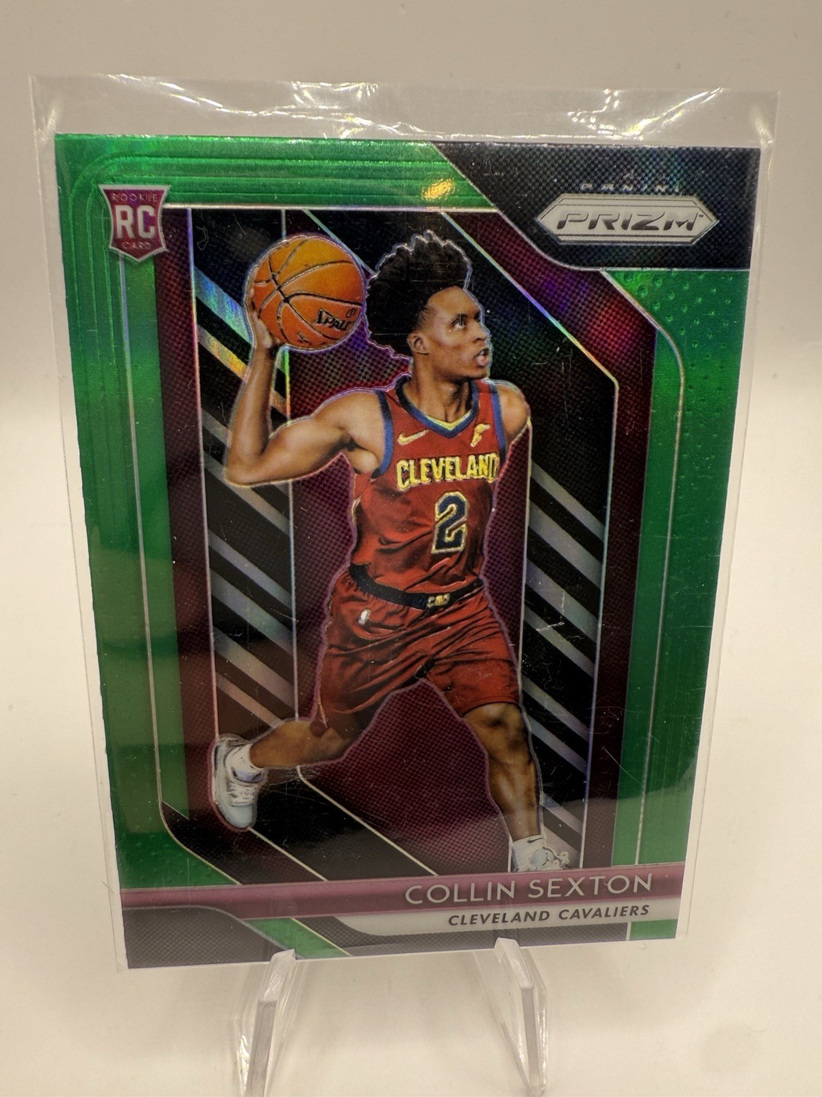 2018-19 Panini Prizm Collin Sexton RC Prizm Green Rookie #170 Cavaliers