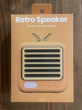 Retro / Vintage Style Wireless Bluetooth Speaker   Mini Portable