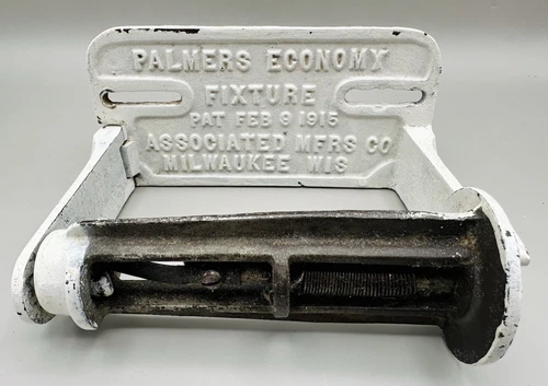 Antique Cast Iron Palmers Economy Fixture Associated Mfrs Milwaukee Wis 1915