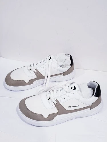 Barebarics Zing Men Sneakers Shoes Barefoot SIze 8 US White Canvas