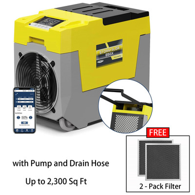ALORAIR Storm SLGR 850X 180PPD WIFI Commercial Dehumidifier w/Pump, 5 Y Warranty
