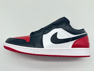 Size 12 - Air Jordan 1 Low Bred Toe 2.0 for sale online | eBay