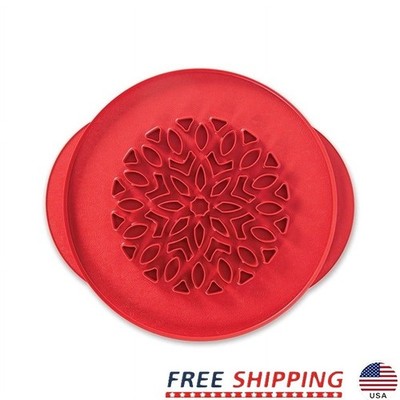 Lattice Pie Top Cutter Reversible Bake Tool Beautiful Crusts Hearts Weave New