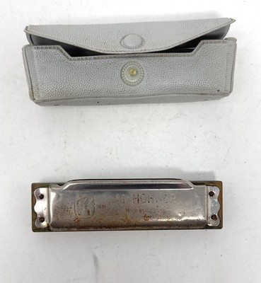 M. HOHNER HARMONICA C Vintage with Case