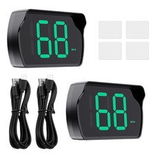 2 Pack GPS Digital Speedometer for Car MPH, 2 Pack Digital Speedometer