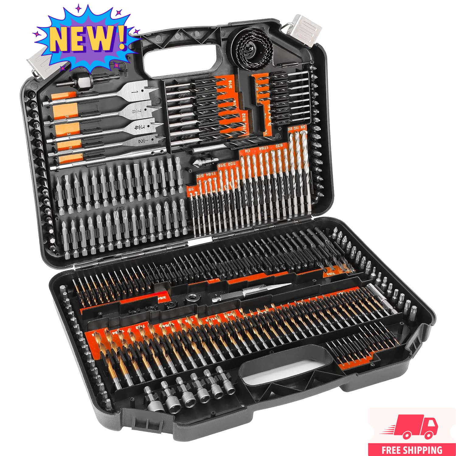 Bit Set, 246 Pcs Screwdriver Bits For Cordless Drill, Screwd