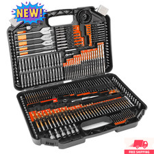 Drill Bit Set, 246 Pcs Screwdriver Bits for Cordless Drill, Screwdriver Drill B