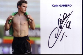 KEVIN GAMEIRO AUTOGRAPHE / DEDICACE France
