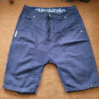 Alife & Kickin Johnny Shorts kurze Jeans Hose blau Gr. M Haremshose Boyfriend