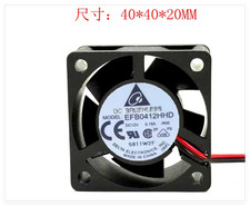EFB0412HHD 4020 12V 0.15A 40mm 3-wire cooling fan