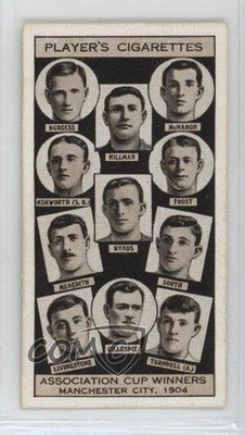 1928 Player's Association Cup Winners Tobacco Manchester City 1904 #27 11if
