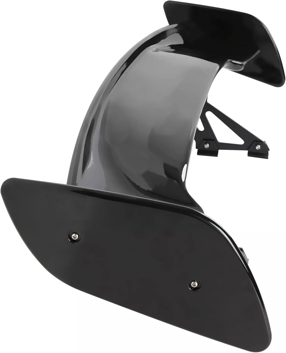 Rear Car Trunk Spoiler Lip Wing Matte Black Color For Maserati GTS Gran Turismo