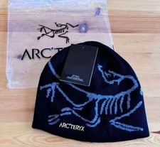Arc’teryx Bird Head Toque Beanie Orca - Black Wool Winter Hat Unisex – NWT